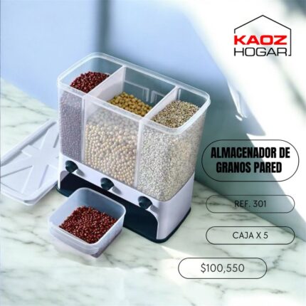 Sésamo cereal plástico